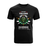 Kinnear Tartan Crest T-shirt - I'm not yelling style